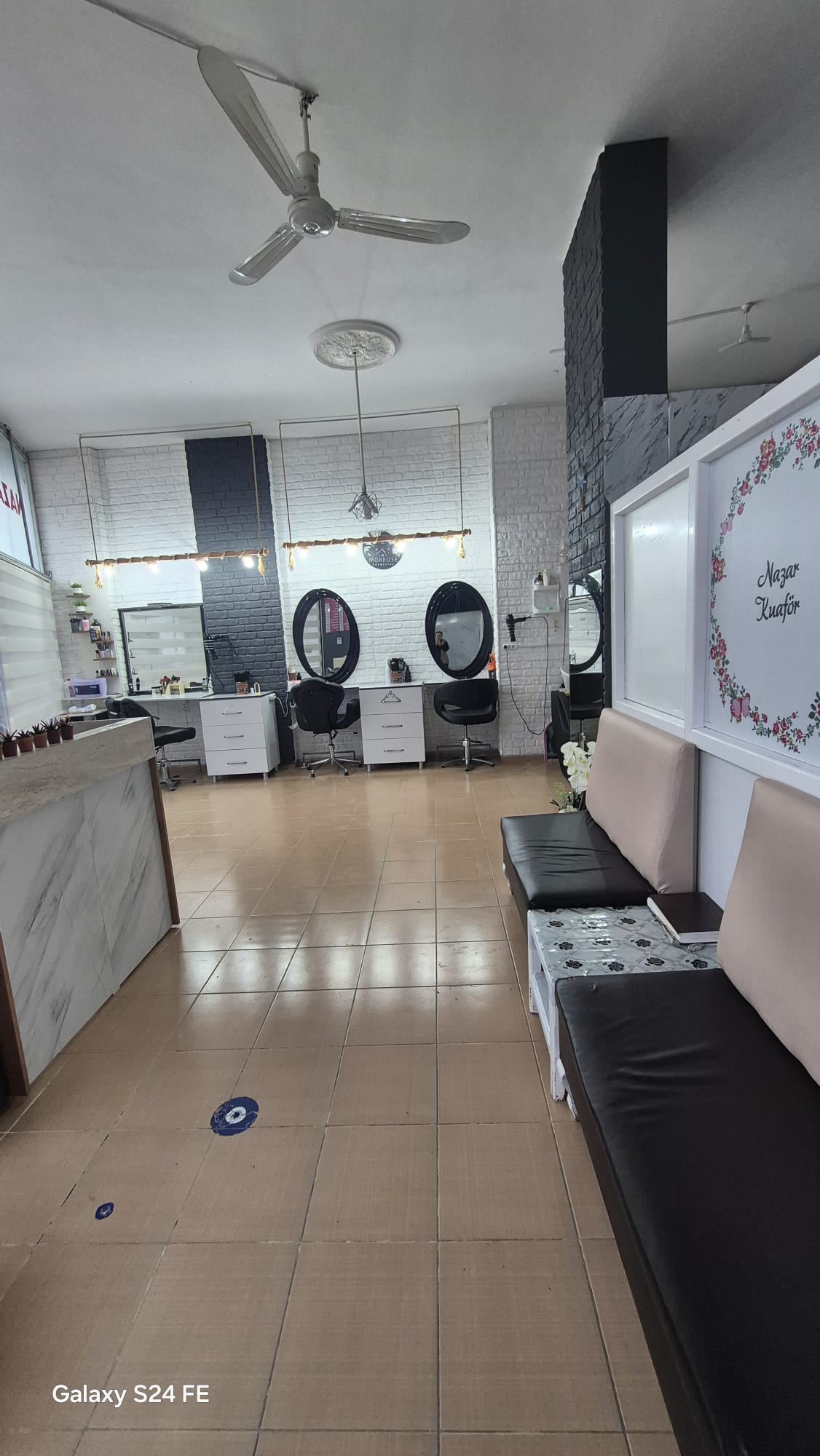 Nazar Bayan Kuaförü salon görünümü 2
